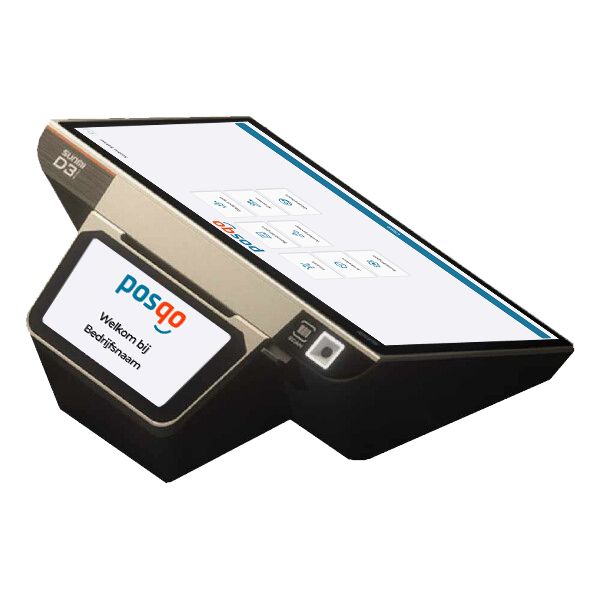 posqo checkout ervaring op een tablet