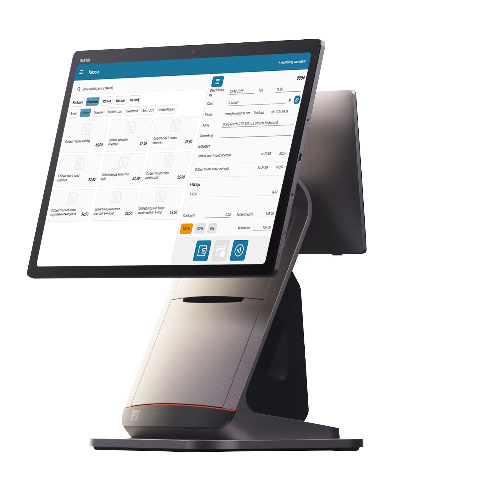 Verbonden point-of-sale apparaten